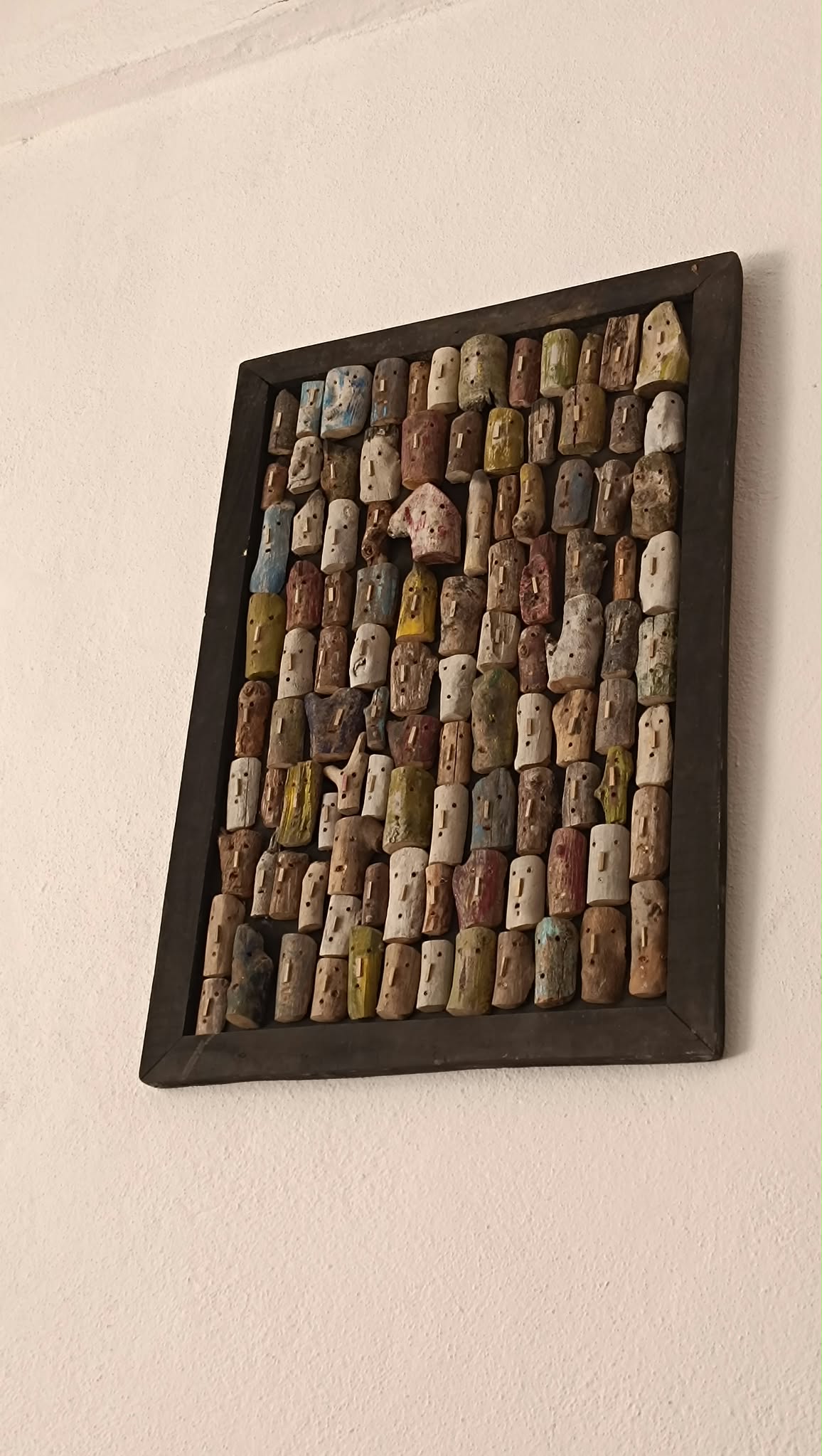 El Yapımı Ahşap Figürlü 3D Duvar Tablosu | Otantik Ahşap Sanat Pano